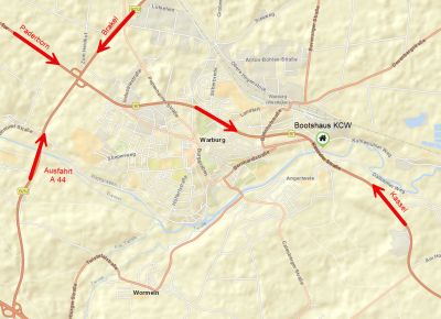 Anfahrt KCW