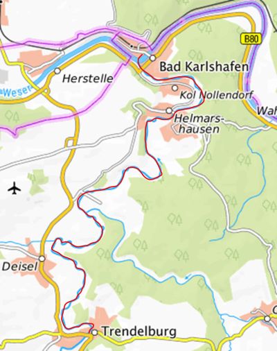 Diemel Trendelburg Bad Karlshafen klein